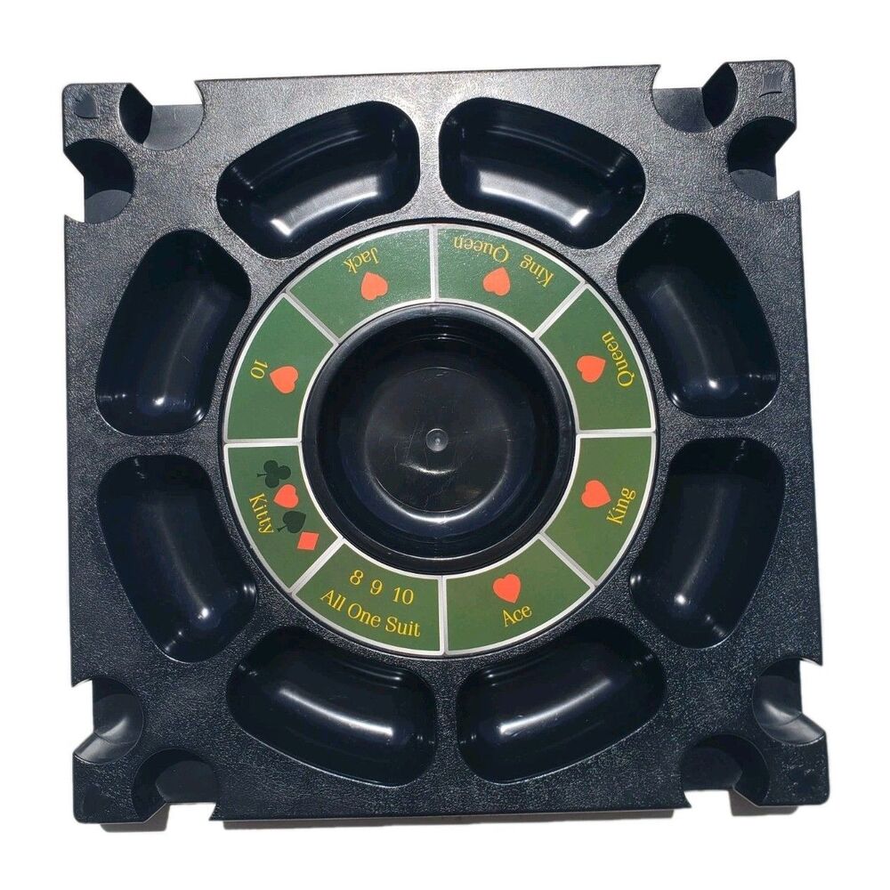Tripoley Special Edition Game Board ONLY Cadaco 2002 Rotating Turntable
